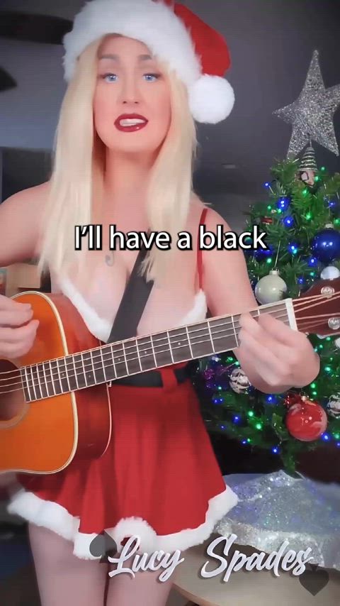 Click on the link to hear my Holiday classic: Black Christmas ♠️🎄