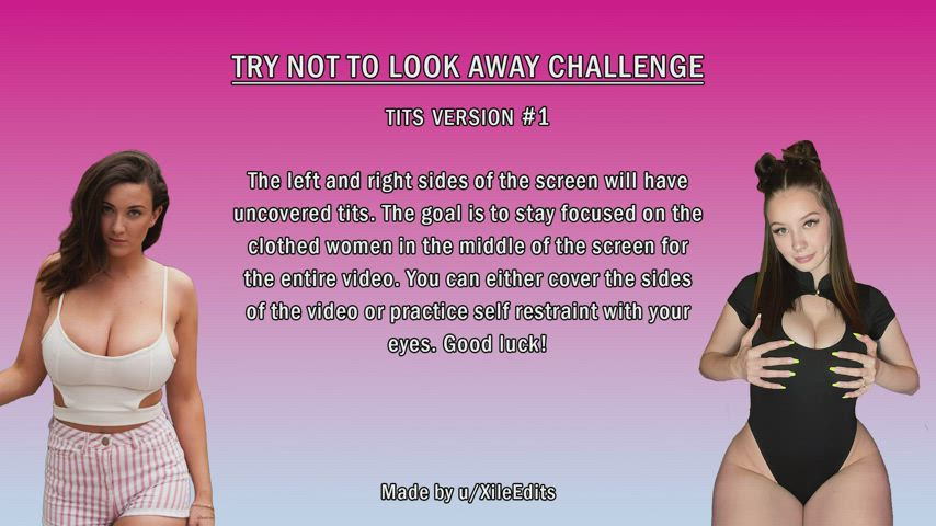 Try not to look away challenge: Tits version #1! [Warning: Uncensored/Nudity]