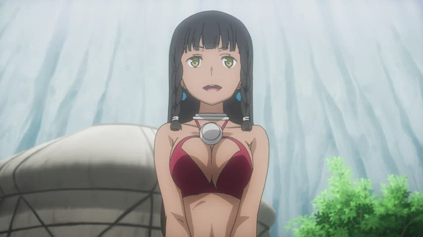 Anime Big Tits Bouncing Tits Ecchi gif