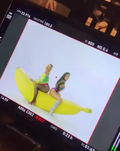 Anitta and Becky G can ride my "banana" all day, everyday.
