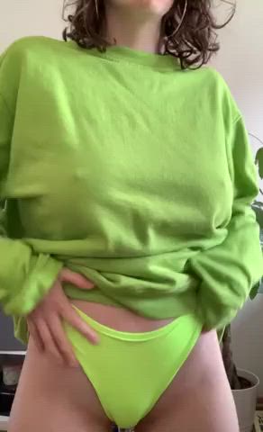 The bitch teases us