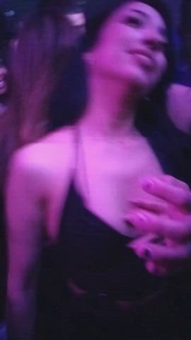 asian groping tits gif