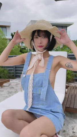 asian cosplay cute korean model thai gif