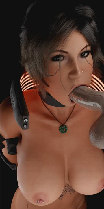 Lara Croft Blowjob (xzCrystal3D) [TombRaider]