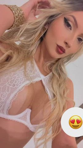 blonde boobs brazilian gif