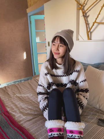 asian clothed petite gif