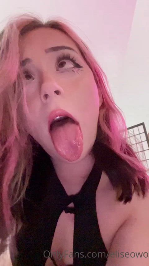 ahegao amateur cumshot onlyfans pornstar sex solo teen tongue tongue fetish gif