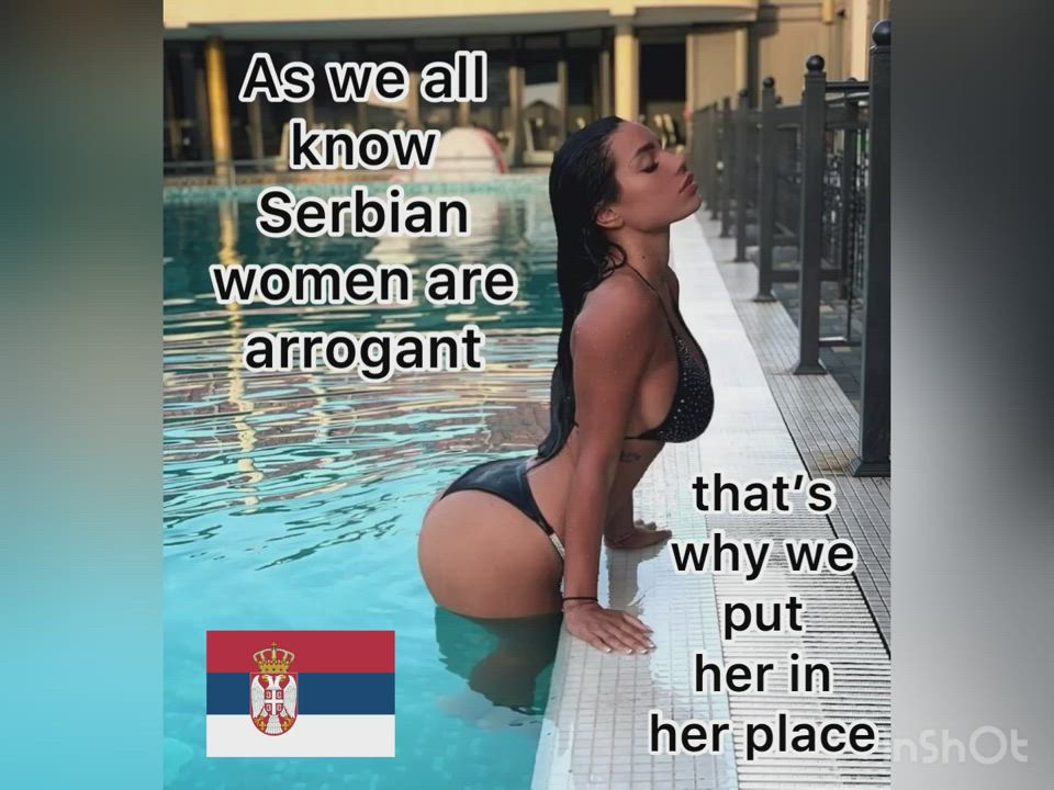 Anal BWC Big Ass Blonde Brunette Cock Croatian Serbian Thick Tight gif