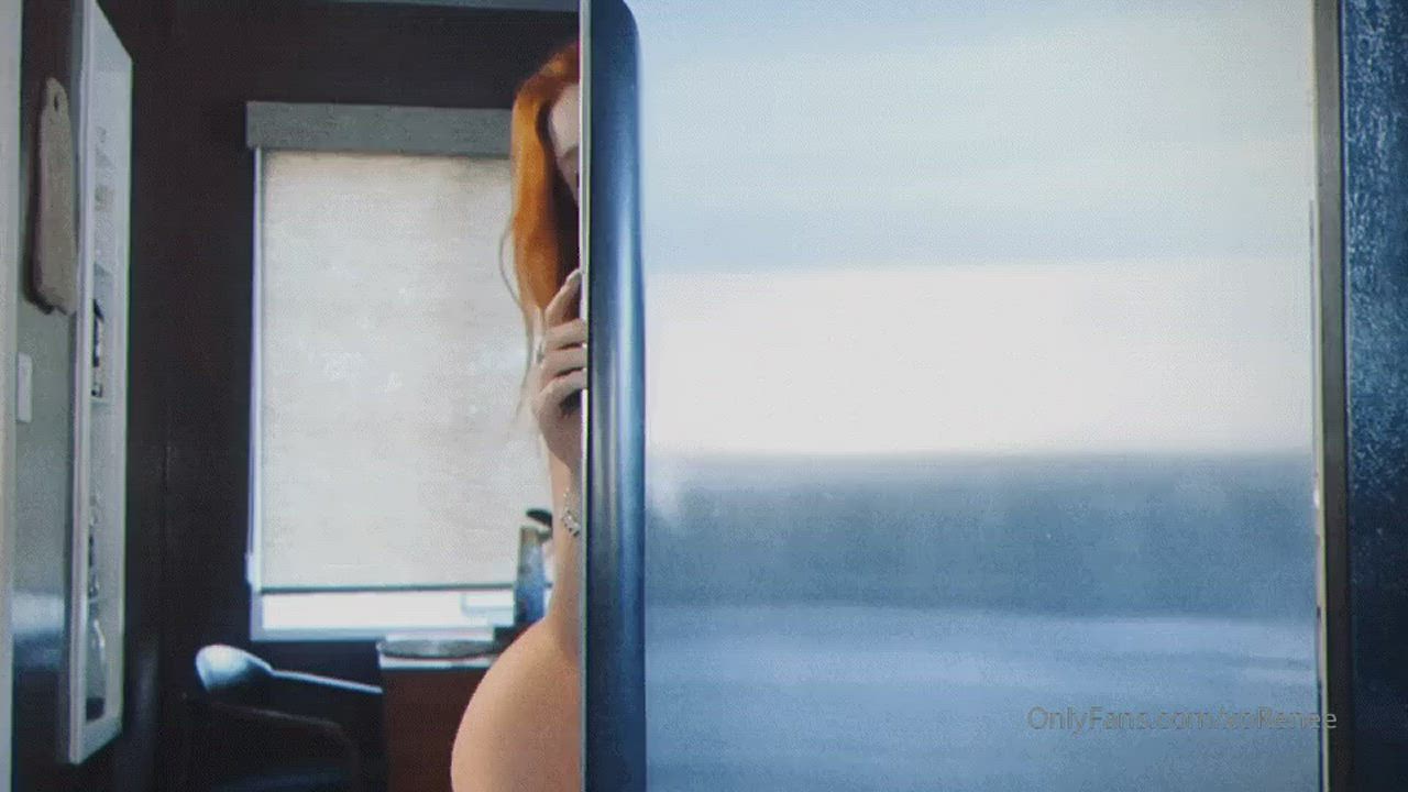 Groping Redhead Topless gif