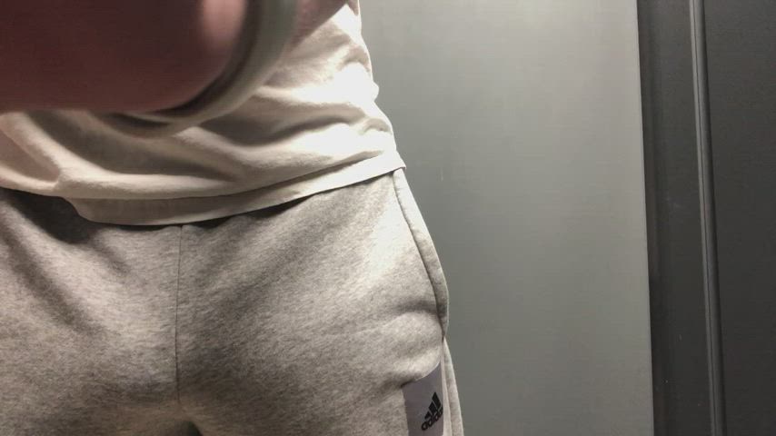 Whipping it out and cumming in public
