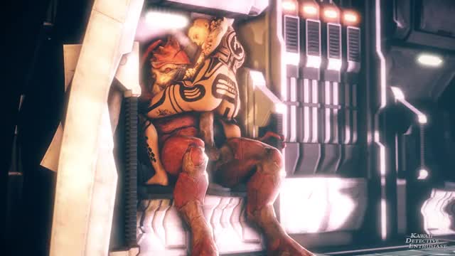 Jack corners Wrex (xpost from r/rule34)