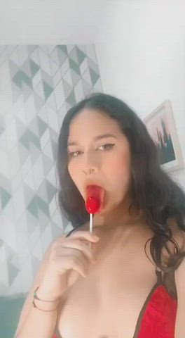 Blowjob Latina Model Natural Tits Pierced Sex Doll Sex Toy Webcam gif