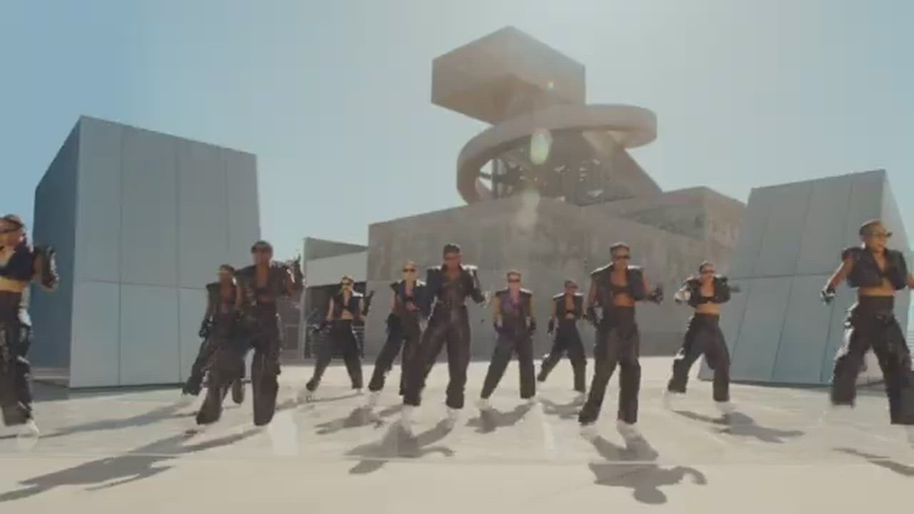 Dancing Ebony Group gif