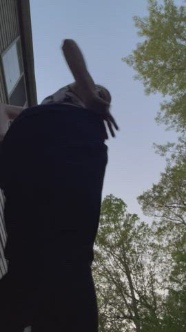 outdoor tall voyeur gif