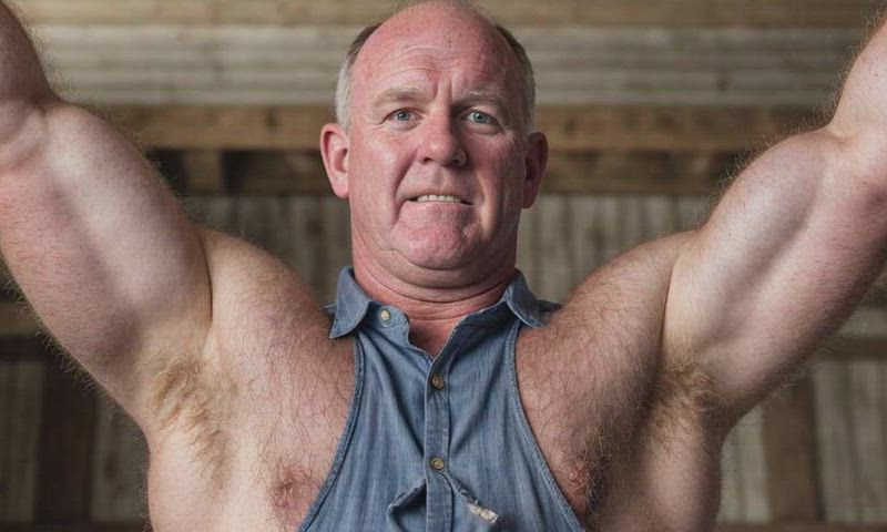 bear bisexual dad daddy gay hairy armpits hairy chest husband step-dad bisexual-male