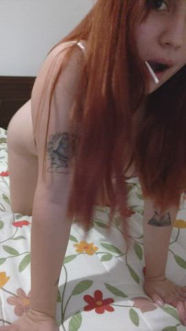 nsfw nudity redhead gif