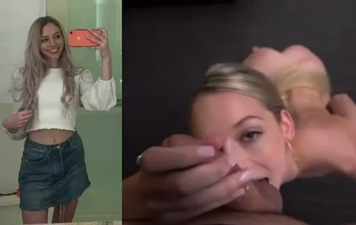 Casual pictures and bj video collage