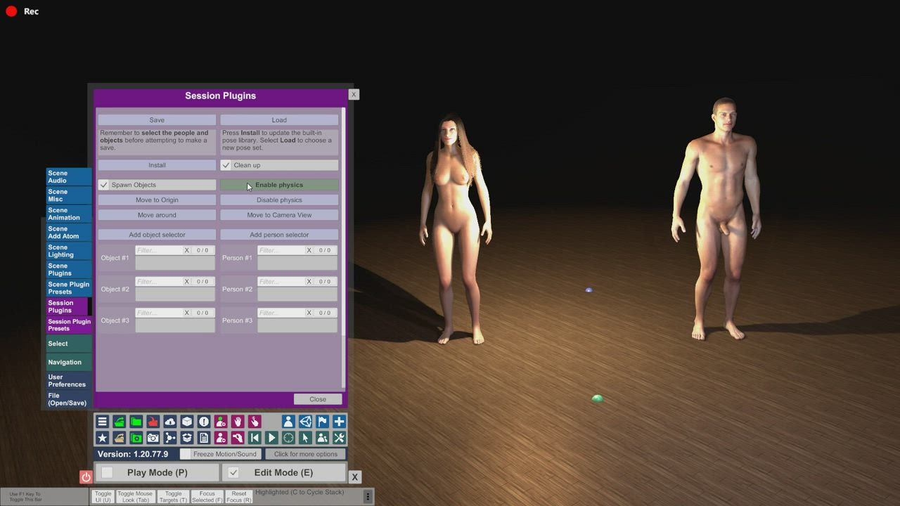 3D Examination Exhibitionism gif