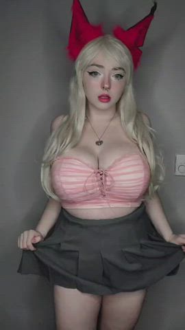 big tits teen tiktok gif