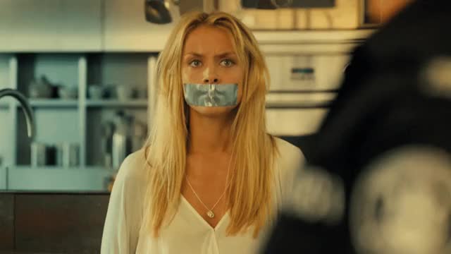 Rachel Skarsten tape gagged