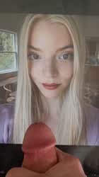 Anya Taylor-Joy cumtribute