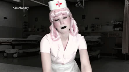 Cosplay Latex Gloves Mask Medical Medical Fetish gif