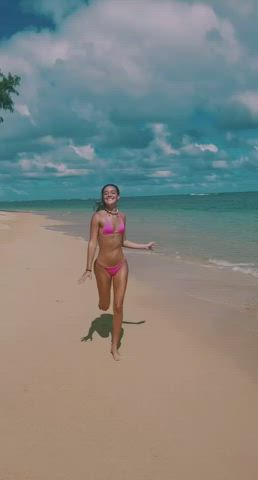 Bikini Skinny Tits gif