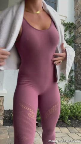 celebrity pokies spandex gif