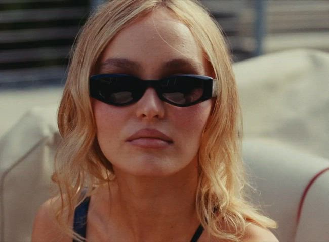 babe celebrity female glasses gif