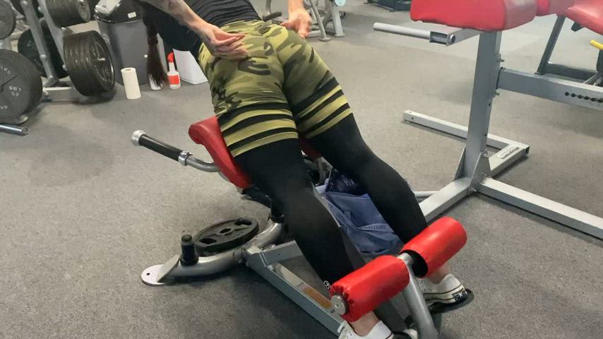 ass booty fitness gym leggings modernsexyfitness onlyfans pawg solo thick gif