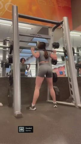 Ass Spandex Workout gif