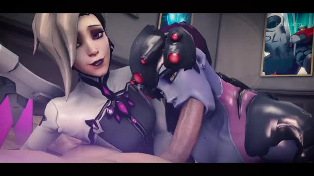 MERCY X WIDOWMAKER - ANGLE 1 - PURPLE SKIN