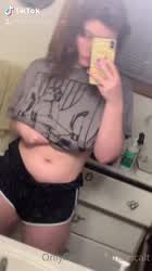 Chubby TikTok Tits gif