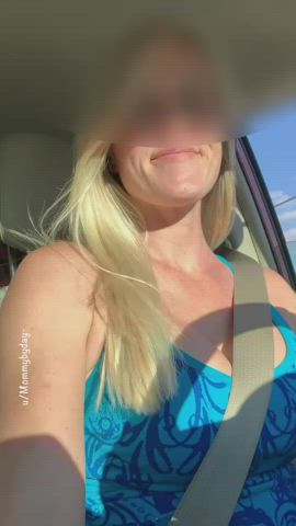 Suns out tits out [GIF]!
