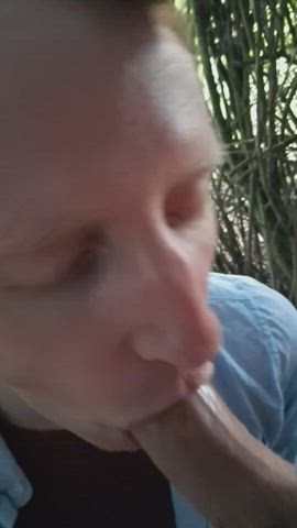 blowjob cum in mouth gay outdoor public gif