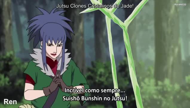 Suishõ Jutsu Clones De Jade Naruto Shippuden