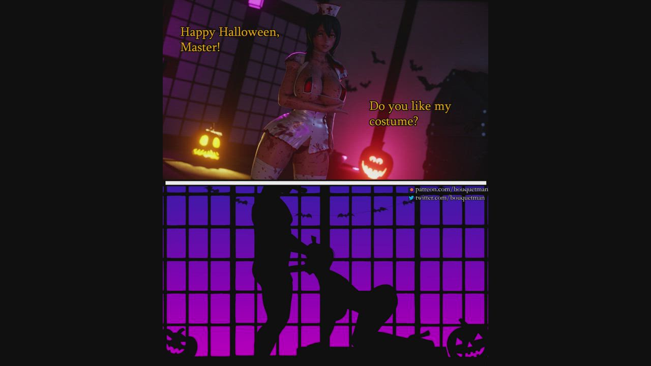 Iroha's Halloween instant loss (bouquetman) [Samurai Shodown]