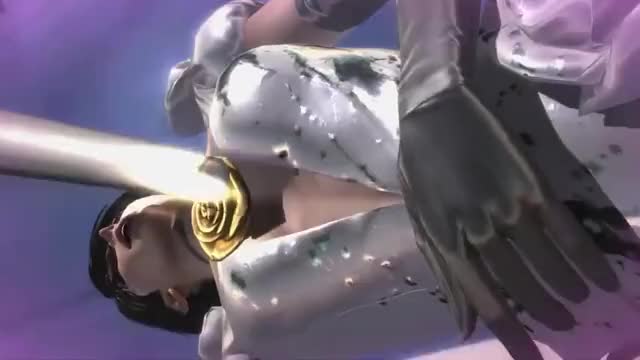 Bayonetta 2 transformation scene