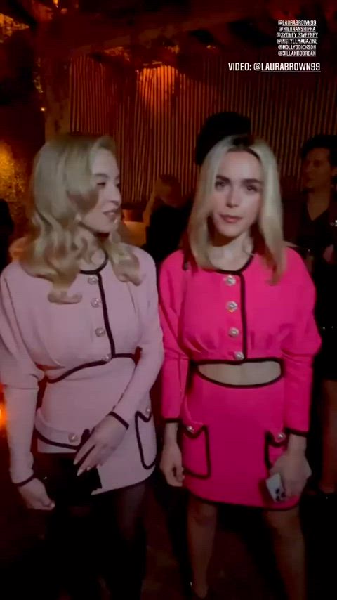 Kieran shipka and Sydney Sweeney