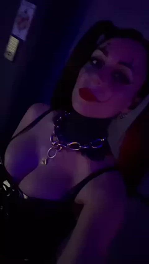 alternative big tits goth tiktok gif