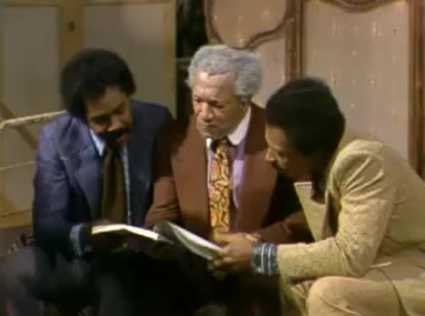 Lamont Fred & Rollo Going Over Script