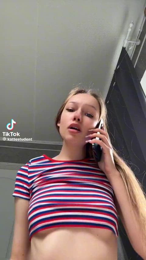 18 years old blonde cheating onlyfans riding small tits teen tiktok underboob r/tiktits