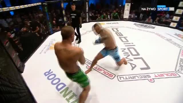 Lukasz Zielonka vs. Tomasz Romanowski - Babilon MMA 9