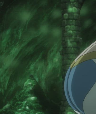 Lucy Heartfilia's tits bouncing as she walks, that's all. [Fairy Tail - 2014] (Episode