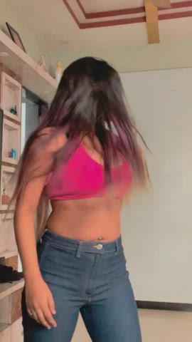 Boobs Indian TikTok gif