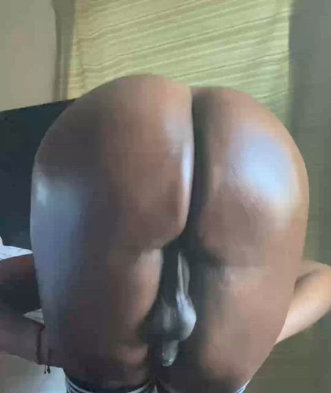 amateur ass clapping big ass chubby ebony femboy oiled slow motion gif