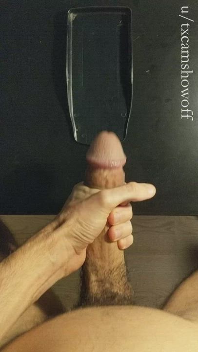 Big Dick Cock Milking Cum gif