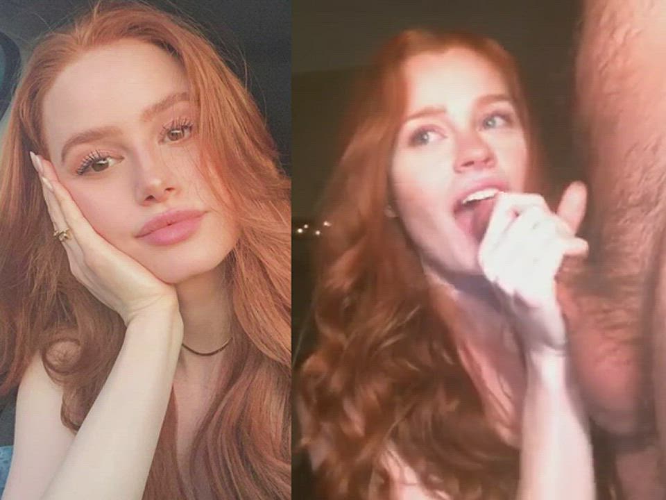 BabeCock Celebrity Madelaine Petsch gif