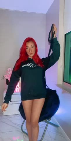 nude redhead tiktok tik-tok twerking gif