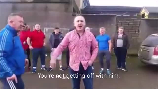 Traveller Gang Threats (SUBTITLED) - Kebab Balls!